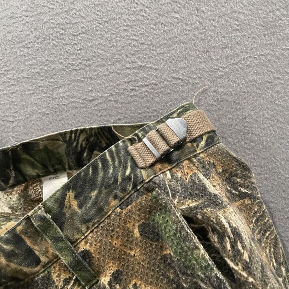 Cabelas Pants Mens Large Camouflage 3D Seclusion Cargo Perforated Hunting Skate - Picture 7 of 12